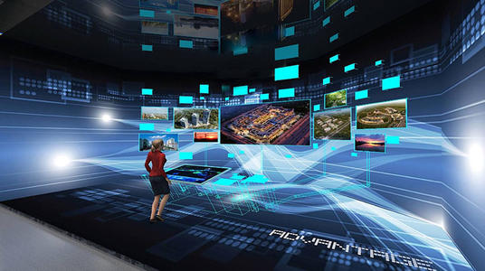 房地產(chǎn)數(shù)字展廳設(shè)計讓期房銷售“觸手可及”